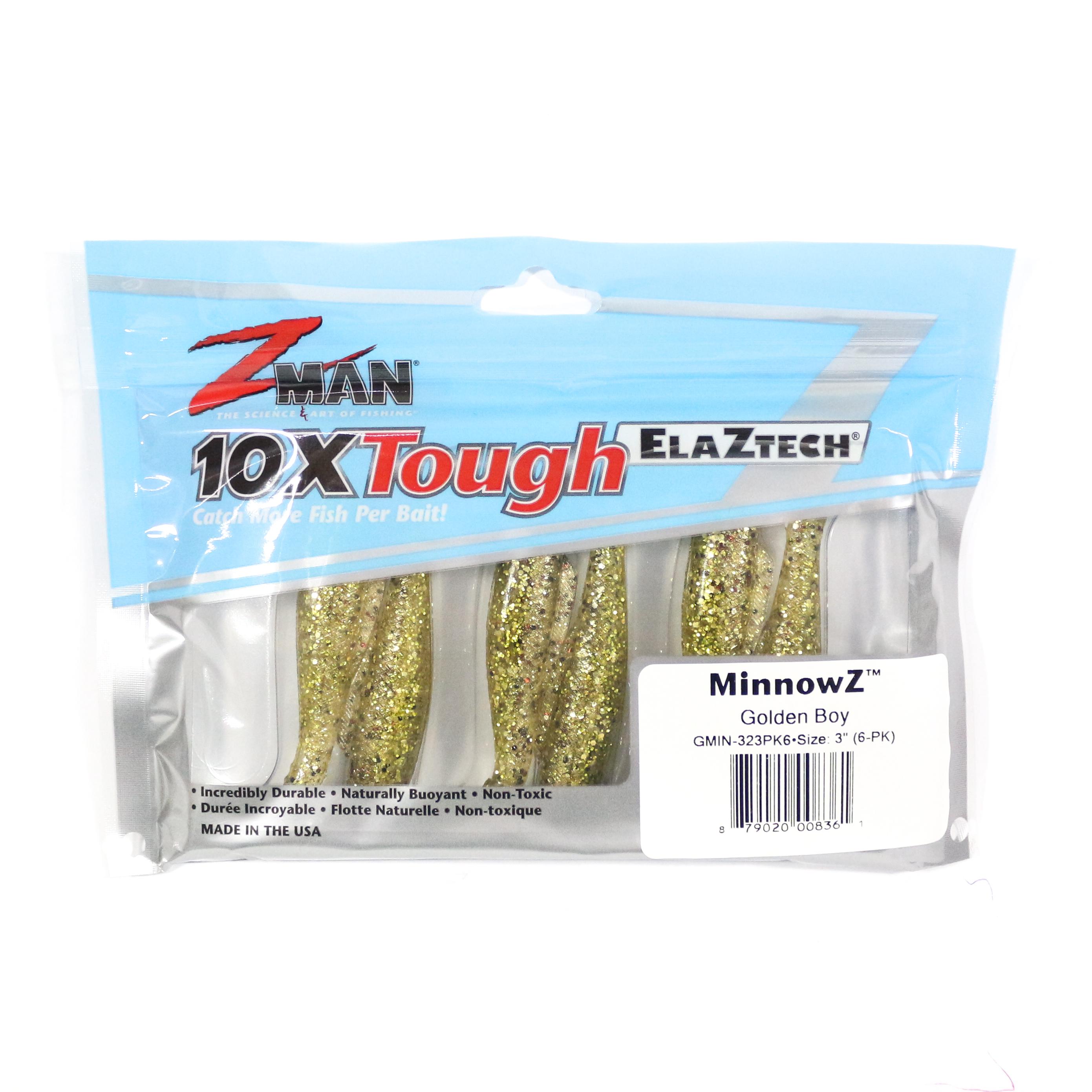 

Мягкая приманка Zman MinnowZ 3 дюйма 6 шт. в упаковке Golden Boy (8361)