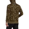 Adidas Bequemes Camouflage-Print Kapuzen-Pullover Langarm-Sweatshirt Herren Sweatshirt Braun H44163