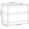 Plant Pot 90x50x70 Cm Solid Douglas Fir Wood