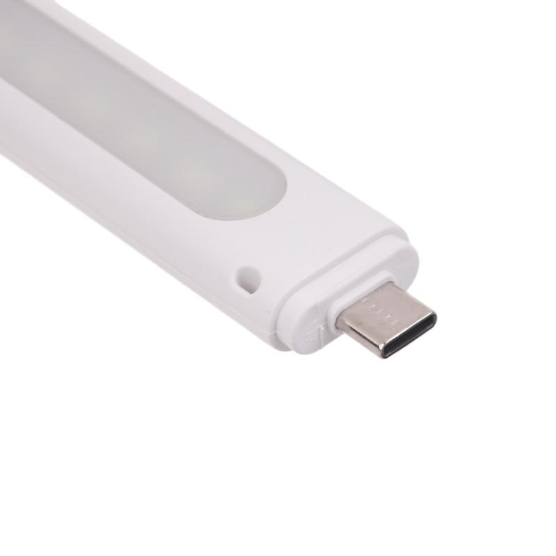 Small USB LED Light with Micro USB or Type C Compatibility Power 2W with 10 Led Beads