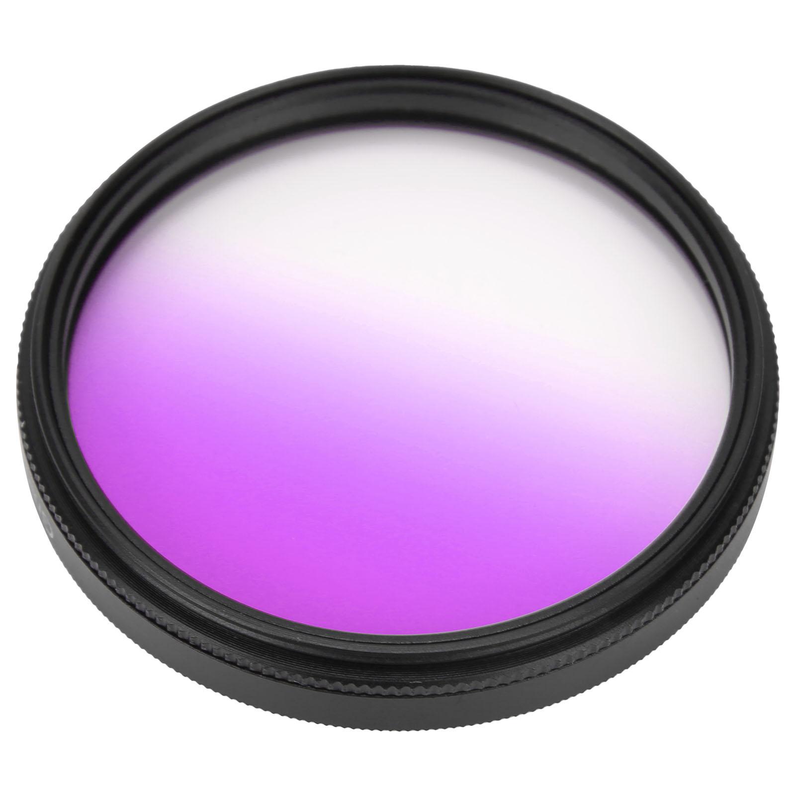 

Фильтр градиента для объектива Junestar 52mm DSLR для Canon Nikon Sony Olympus Fuji CameraGradient Purple