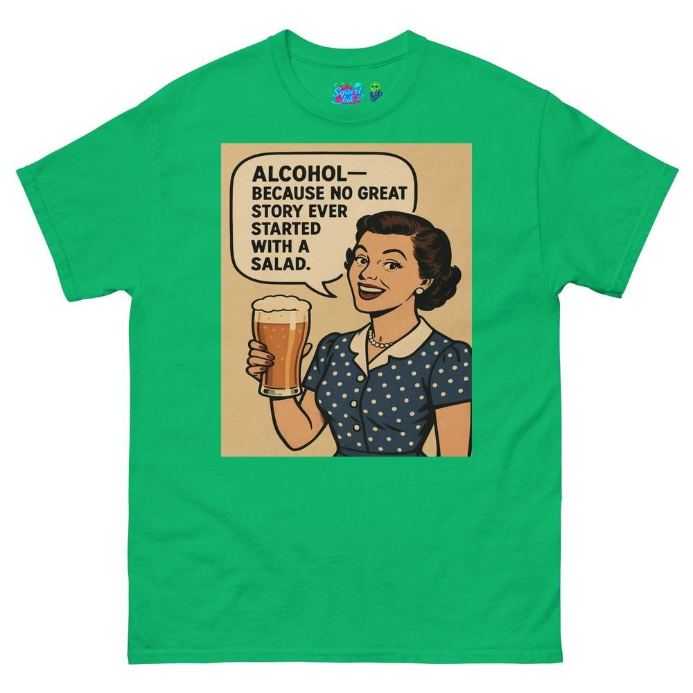 

Салат Будь Честным Поп-арт Ирландская Мама/Жена День Святого Патрика Пьянство Футболка 4XL