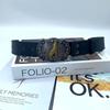 2024 D Contemporary Buckle Womens Belt With Decorative Metal Snap For Effortless Style
