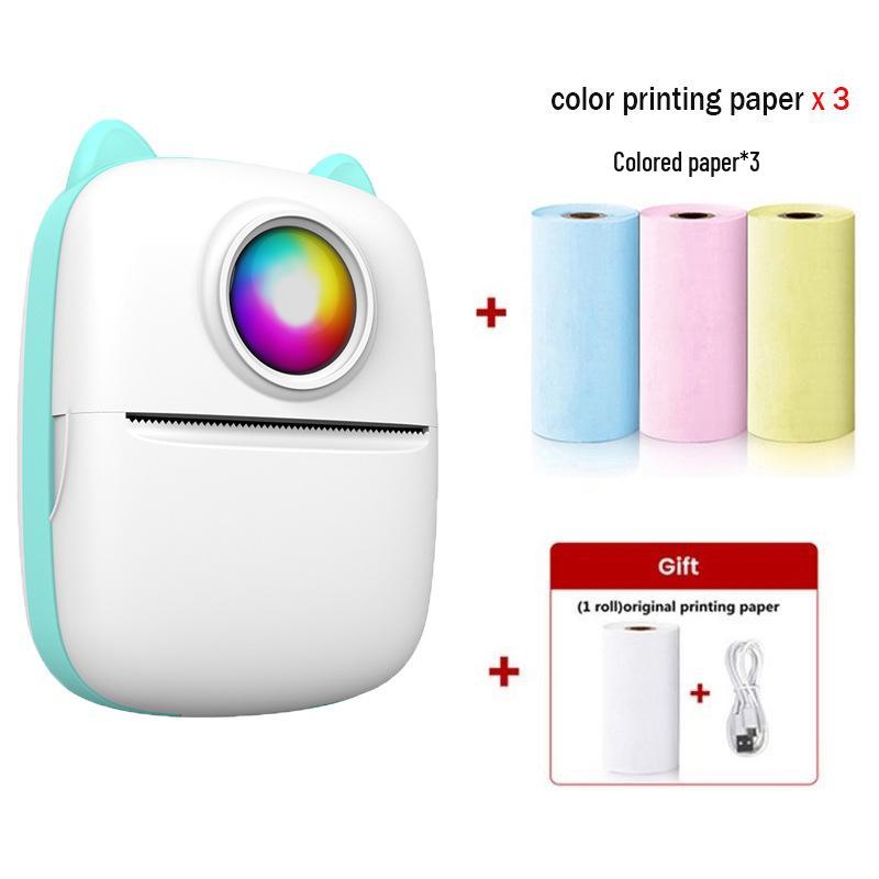 Portable Mini Bluetooth Photo & Label Printer - Mobile Compatible