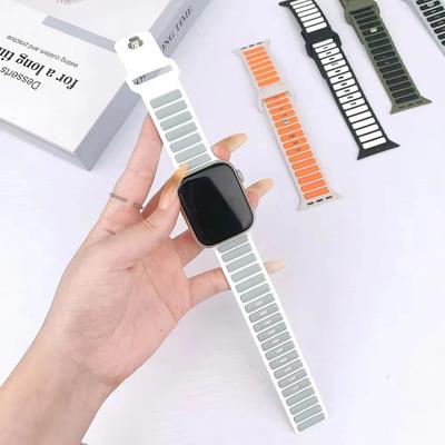 Silikonarmband für Apple Watch 10 Band 46mm 45mm 44mm 49mm 42mm 40mm 38 correa bracelet iwatch Serie 9 8 7 6 5 SE Ultra 2 Band