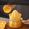 Manual Citrus Juicer, Hand Press Orange Lemon Squeezer for Kitchen, Efficient Juice Extractor with Pulp Strainer, Durable