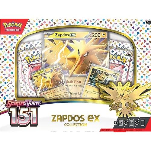Pokemon TCG Scarlet & Violet 3.5 Pokemon 151 Zapdos Ex Box