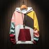 Giacca con Cappuccio Casual Invernale da Uomo Taglie Forti Pullover Casual Largo Felpa Taglie Forti