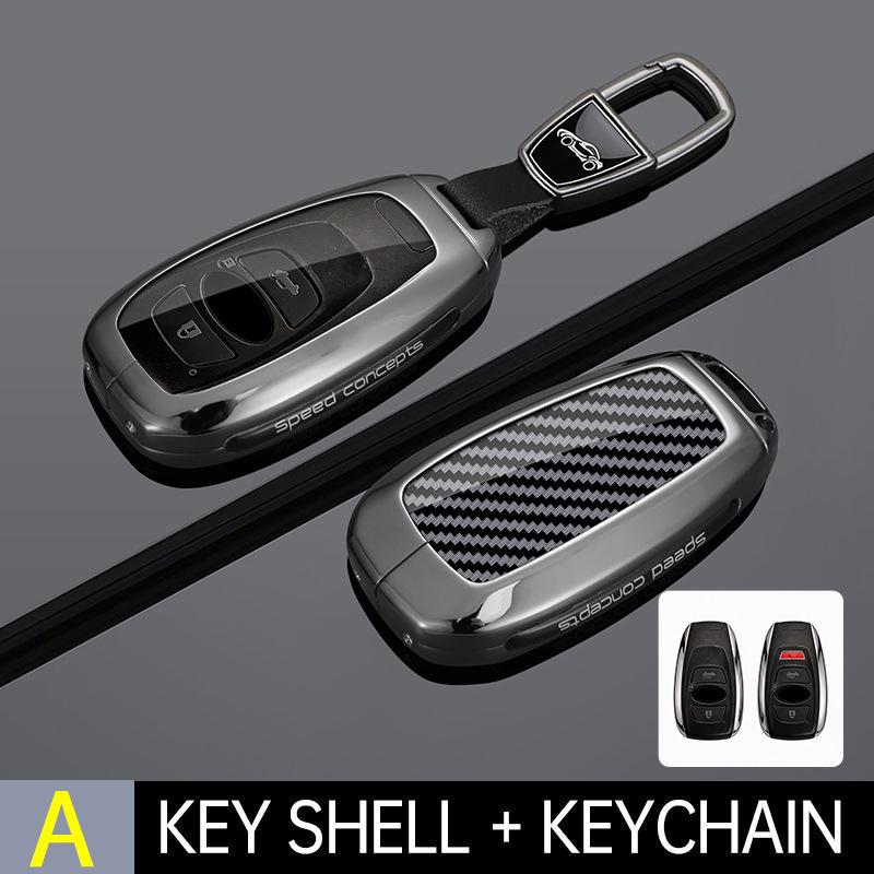 Metal Key Case for Subaru XV, Outback, Forester, BRZ, and Legacy - Car Protection Shell