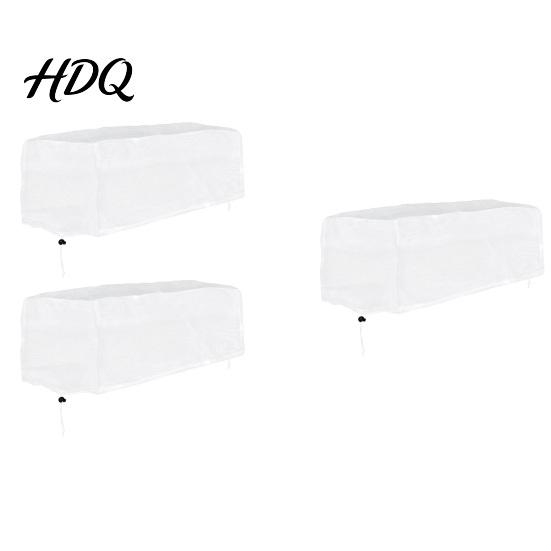 Thermal Insulation Plant Cover Garden Raised Bed Cover Freeze Protection Adjustable Drawstring