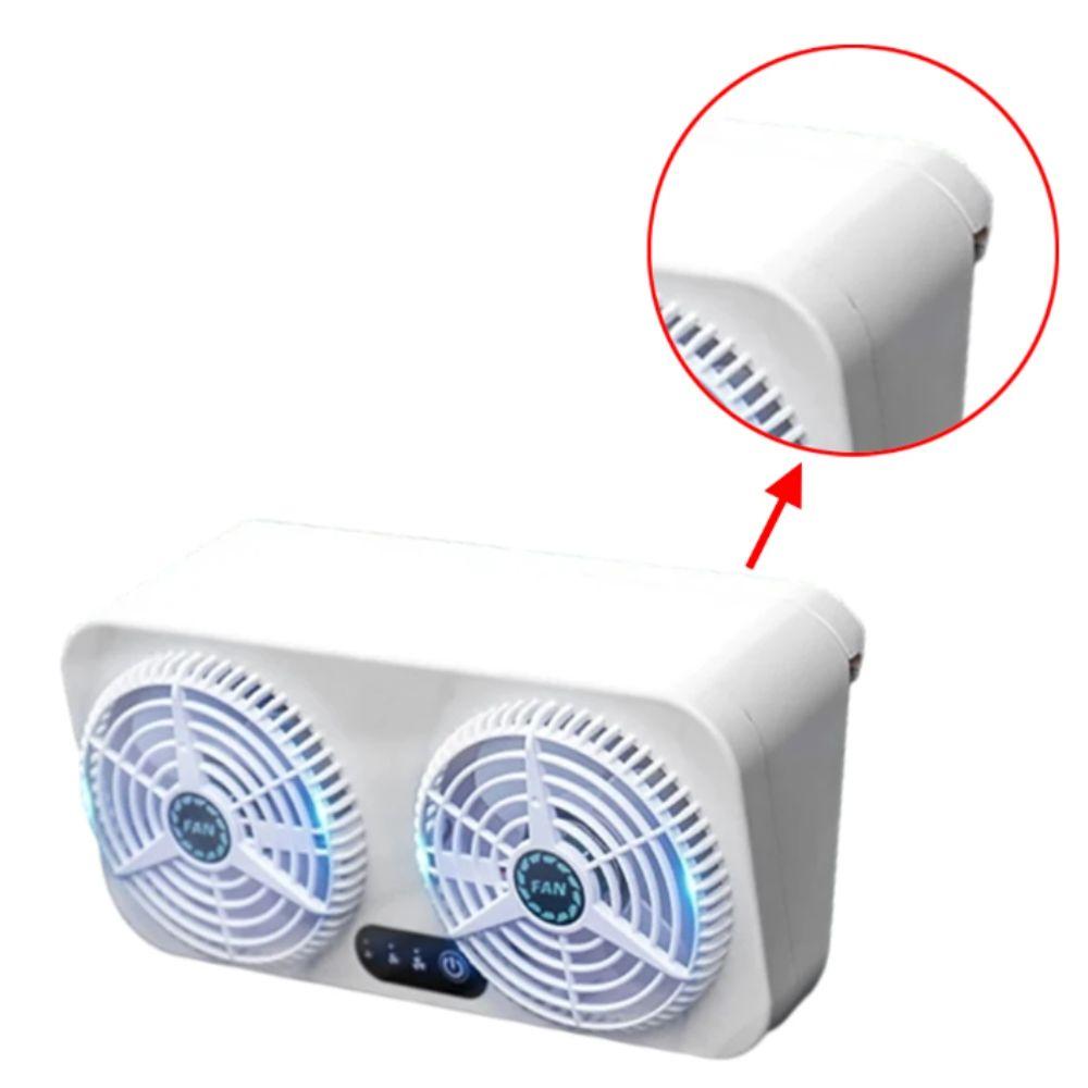5W Power Car Exhaust Fan 3 Levels Adjustable Car Ventilator Car Cooler Fan Auto Air Vent