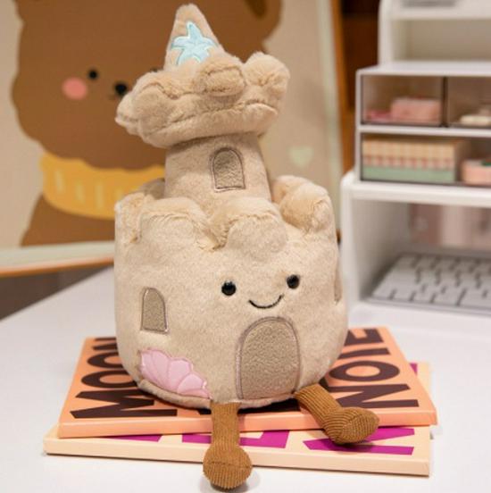 Adorable Birthday Cake Plush Toy Doll - Fun Ramen Prank Gift for Kids
