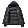 2025 Men's Plus Size Winter Windproof Cotton Jacket - Outdoor and Workwear