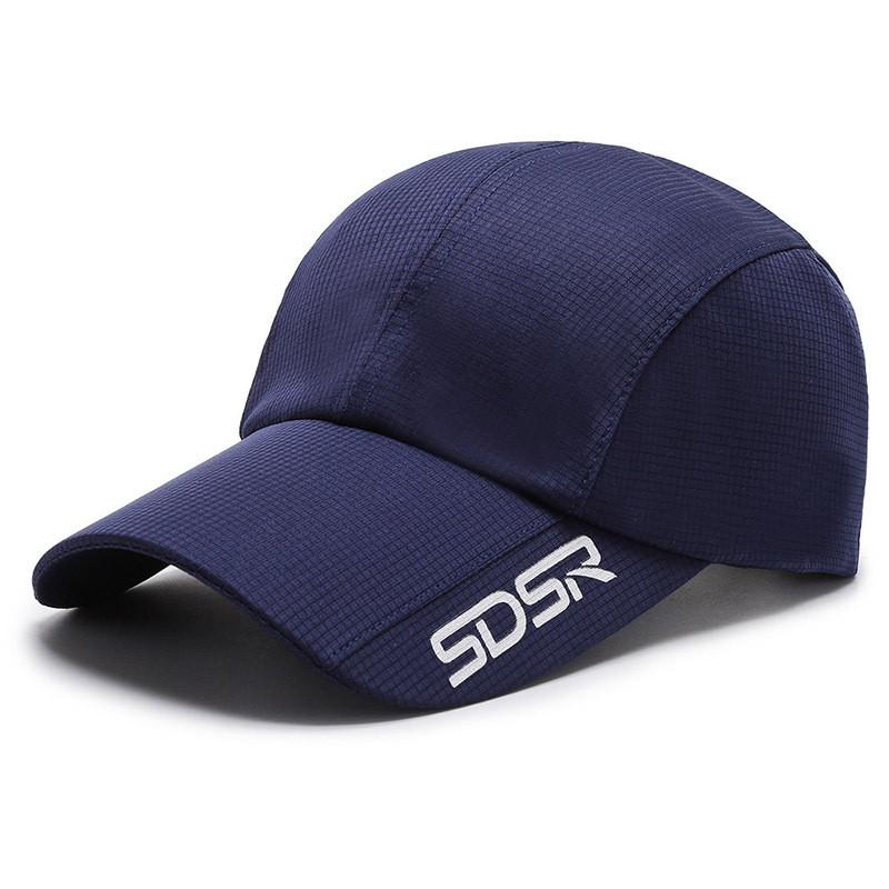 Polyester Summer Mesh Baseball Cap With Sun Protection For Outdoor Activities