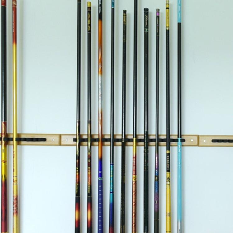 Fishing Rod Racks for Garage Wall Stand Vertical Fishing Rod Storage Holder Fishing Gear Organizers Fishing Poles Rack