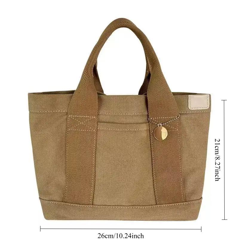 Women's Tote Bag Sewing Thread Large Capacity Advanced Sense Handbag Convenient Practical Female's Commuter Bag
