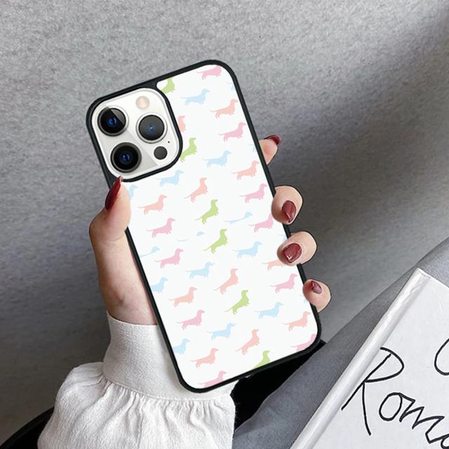 Dackel Hund Handyhülle Cover Für iPhone 17 Air 16 15 14 plus 12 13 pro max Hülle Shell Fundas