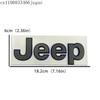 ABS Car Front Emblem for Jeep Grand Cherokee Commander Renegade Liberty Compass PatriotWrangler Tj Jk Trunk  Decoration