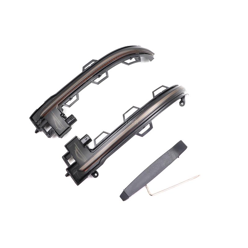 2PCS LED Dynamic Turn Signal Light Mirror Indicator Blinker Lamp for BMW X3 F25 X4 F26 X5 F15 X6 F16 2014-2018