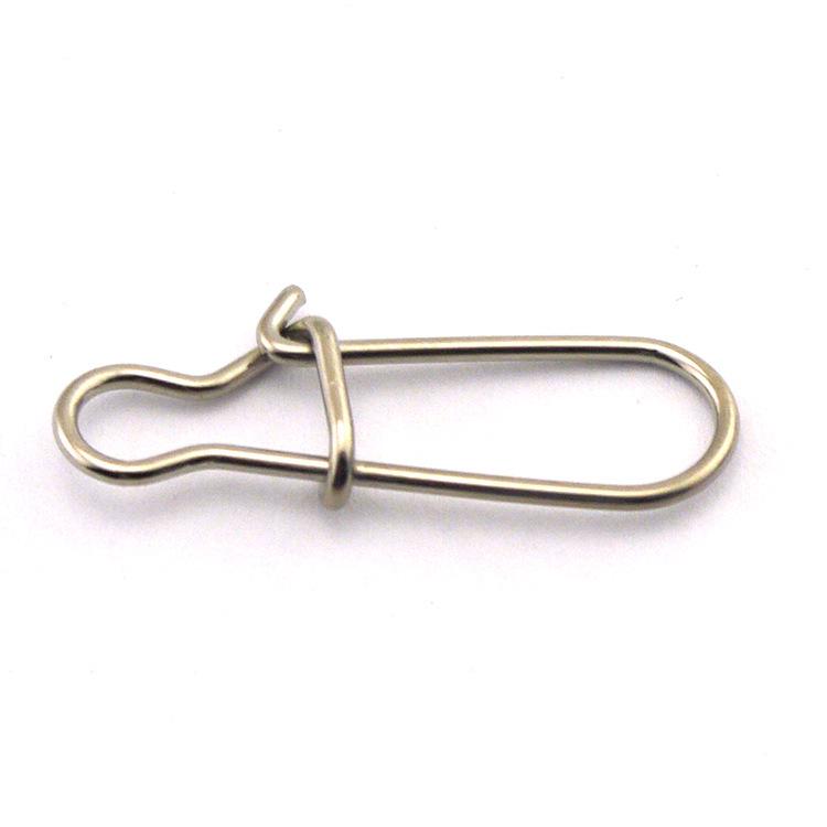 8-Shape Stainless Steel Enhanced Pin Connector Swivel for Lures and Soft Baits