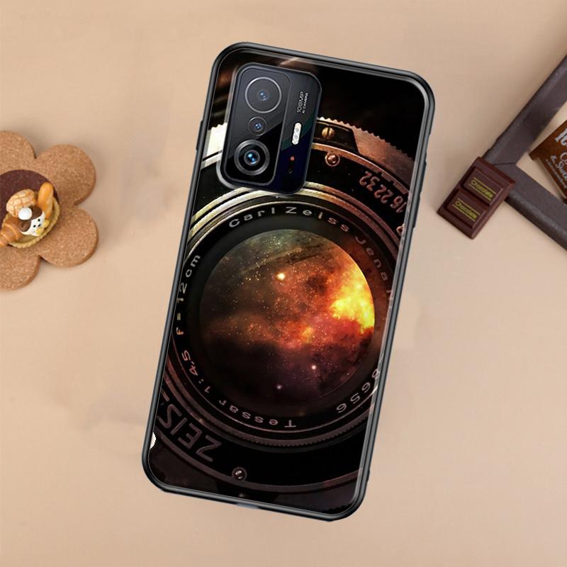 Classic Camera Lens Case For Xiaomi 13 14 Ultra 11T 12T 13T 14T Pro POCO X7 Pro X3 X5 X6 F3 F5 F6 M6 Pro Cover