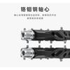 Aluminum Alloy Bicycle Pedals With Sealed Bearings Large Platform Non-Slip Surface Mountain Commuter Bikes