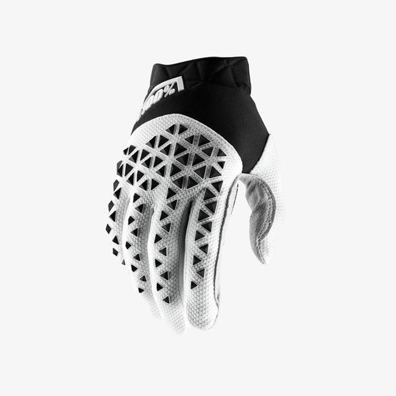 Cycling gloves for men and women, off-road racing gloves, outdoor sports, motorcycle gloves M белый