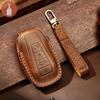 Leather Car Key Case Cover Fob Accessories Keyring Holder for Geely Emgrand GS Vision Preface Bonjour Coolray NL3 X7 EX7 GT GC9
