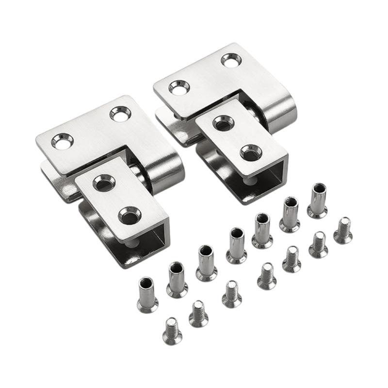 

Bathroom Panel Fastener Stable Load Capacity Invisible Mounting Hardware For Public Toilet Cubicle Partition Systems 1