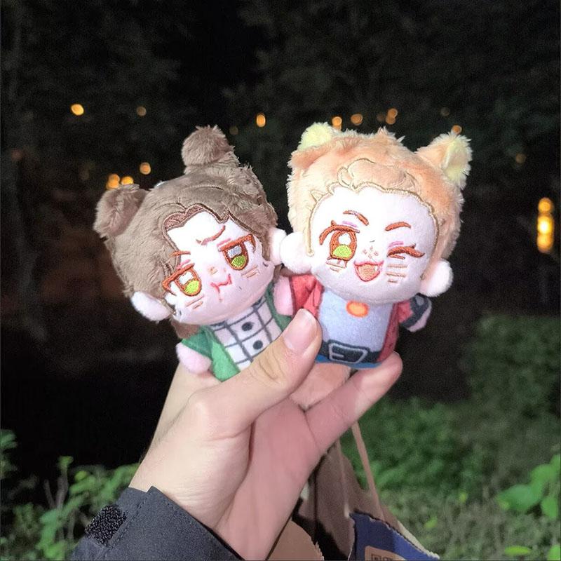 10Cm Supernatural Plush Doll Pendant Printed Cotton Supernatural Stuffed Toy Backpack Dolls Fans Collect Birthday Xmas Gift