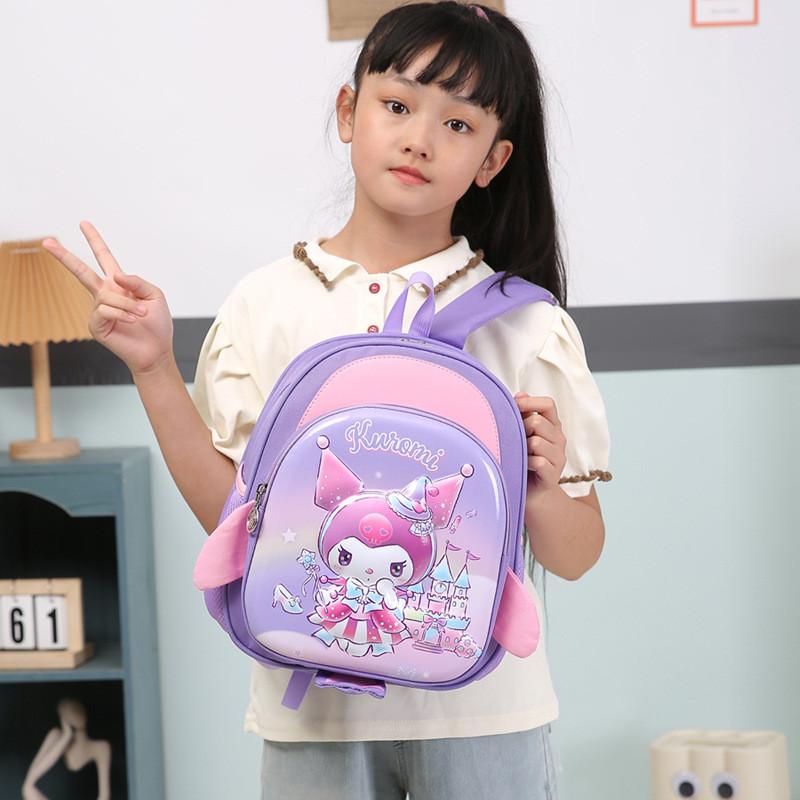 Kuromi Melody Cinnamoroll Double Shoulder Bag For Boys And Girls With Light Weight And Cute Design