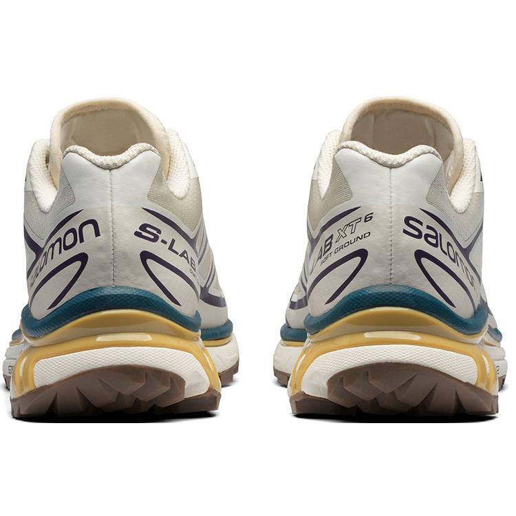 SALOMON XT 6 'Beige Purple Yellow' 414546