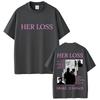 Rapper Drake and 21 Savage Her Loss Album Graphic T-shirt Unisex Hip Hop Fashion Pop Music T Shirts Casual Cotton Vintage T-shirts