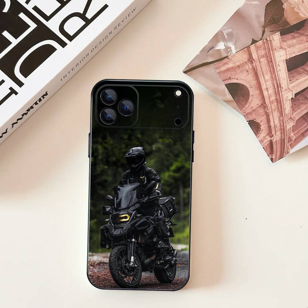 GS 1200adv Motorrad Coole Handyhülle Für iPhone 17,16,15,14,13,12,11,Pro,Max,Plus,E,SE4,Air,Mini Schwarzes Weiches Cover