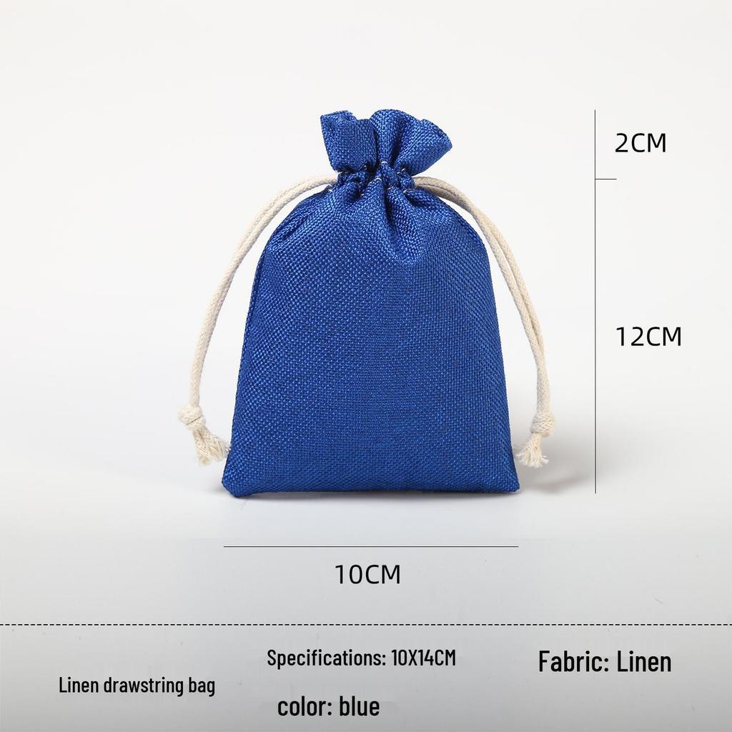Custom Drawstring Wenwan, Cotton, Linen, or Rice Bag
