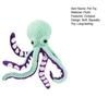 Octopus Hondenspeeltje Piepend Pluche Huisdierenspeelgoed Zachte Gevulde Octopus Trekspeeltje voor Zware Kauwers Kleine Middelgrote Honden Verveling Angstverlichting
