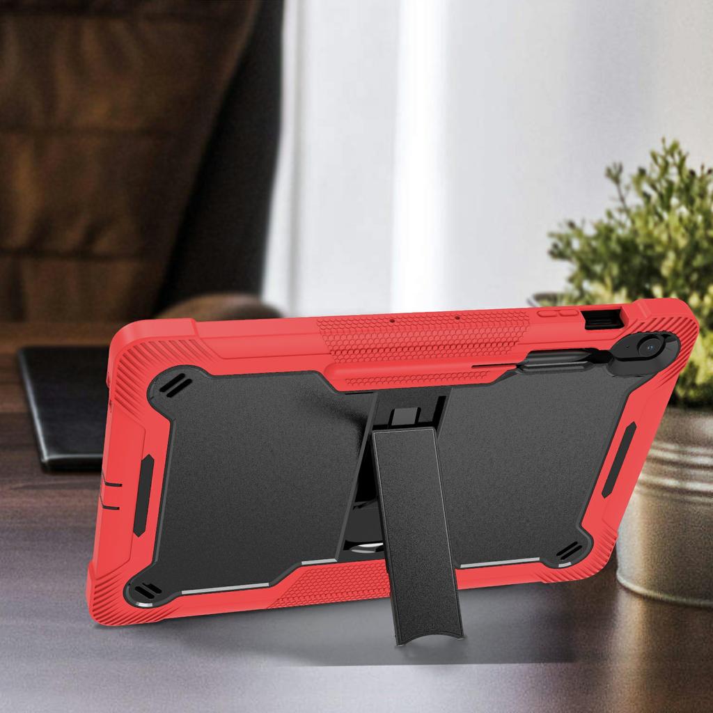 For Samsung Galaxy Tab S10 FE+ Case Kickstand Silicone + PC Impact Protective Tablet Cover