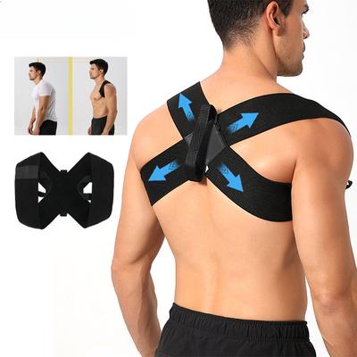 1Pc Posture Neck and Shoulder Corrector Posture Corrector,Adjustable Upper Posture Support Breathable Shoulder Back Straightener