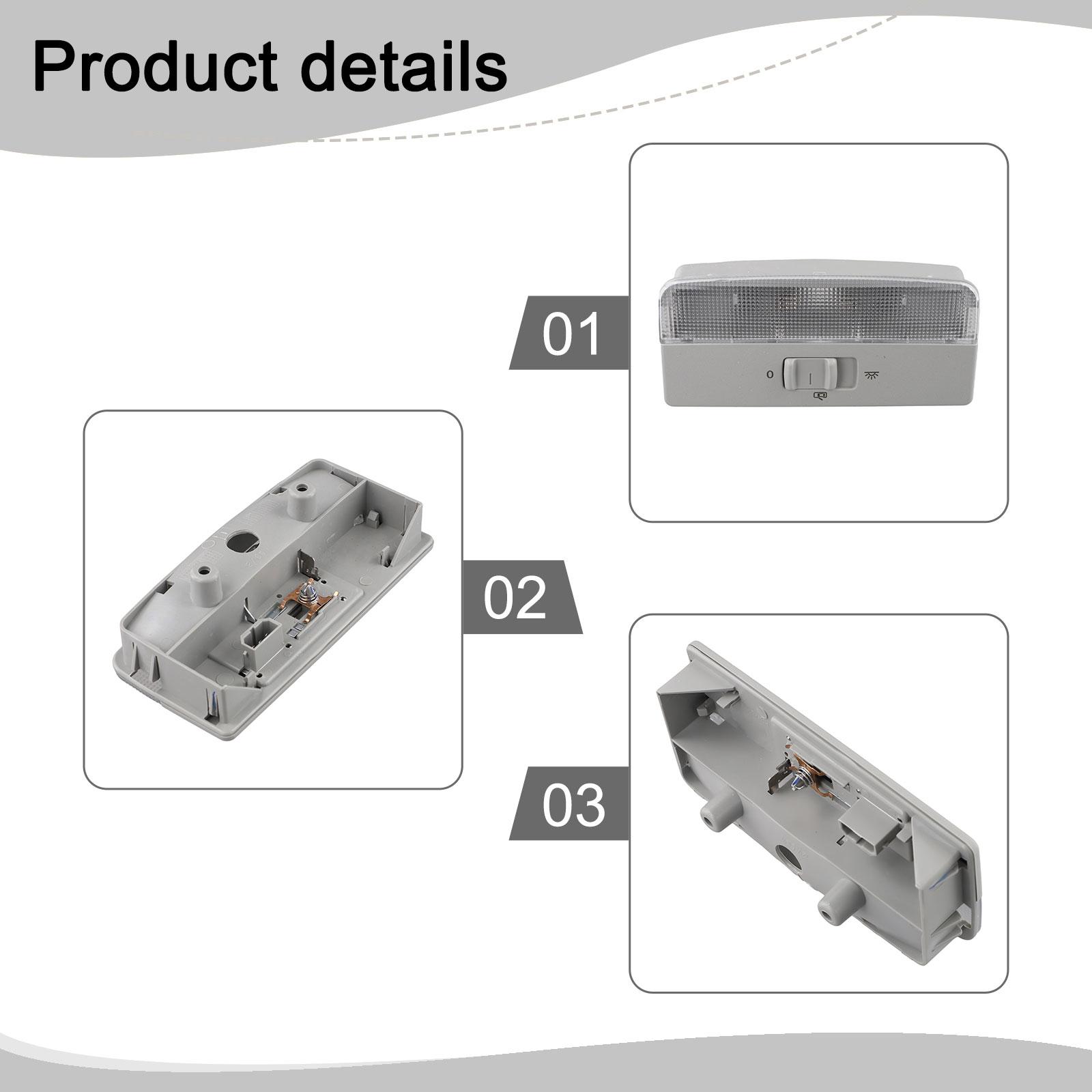 

Car Light Dome Light Universality Fitment NO White Light Car Interior Lighting Accessory As Shown In The Picture China Mainland