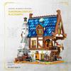 2366PCS Medieval Blacksmith Shop Building Blocks European City Street View Store MOC Building Model Bricks Toys Gifts For Kids