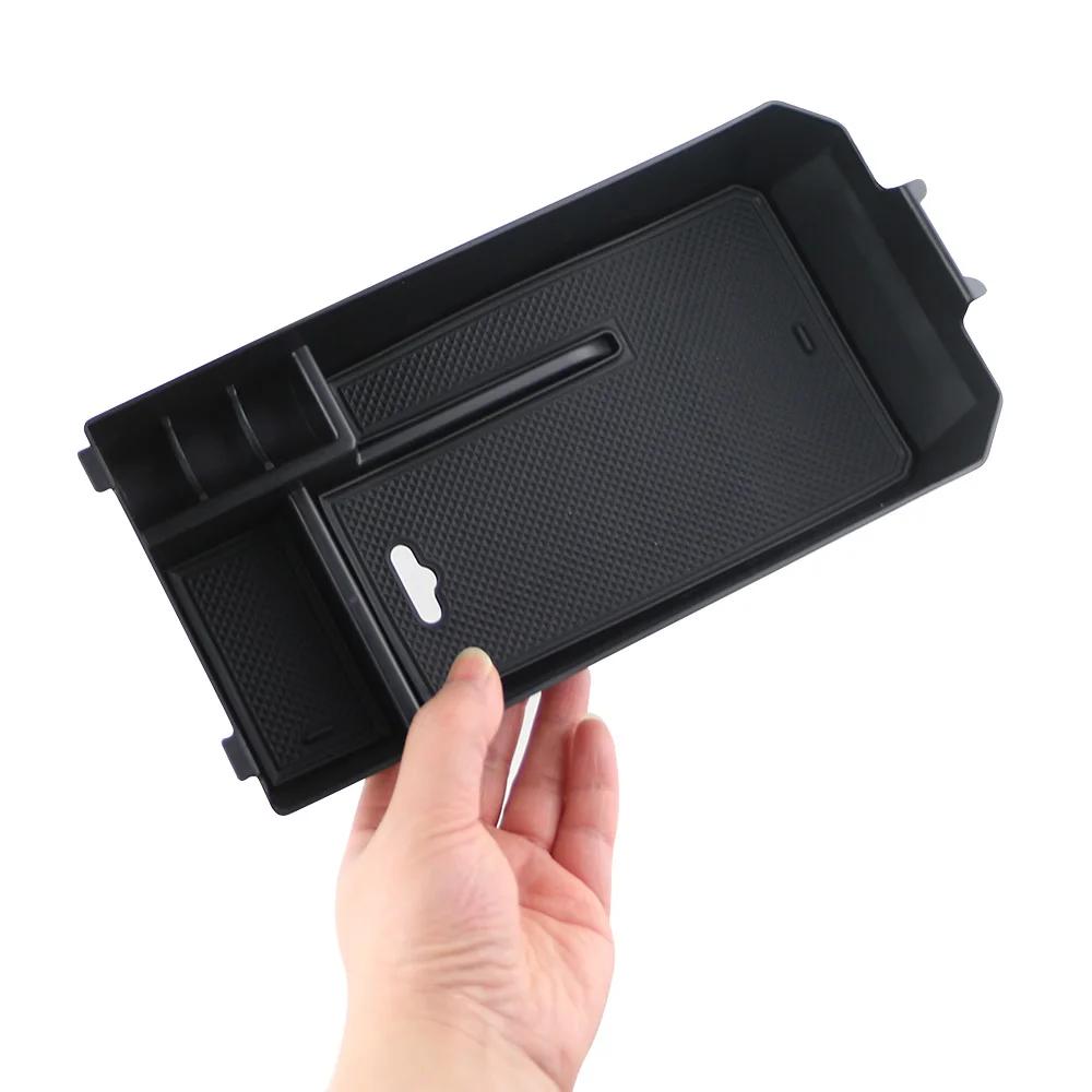 Armrest Storage Box For Mercedes Benz C Class W205 2015-2021 GLC W253 2016-2023 Center Console Organizer Tray Case Accessories