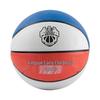 Children's High Bounce Rubber Basketball, Size 4 & 5, Blue, Designed for Kindergarten & Primary School Students.