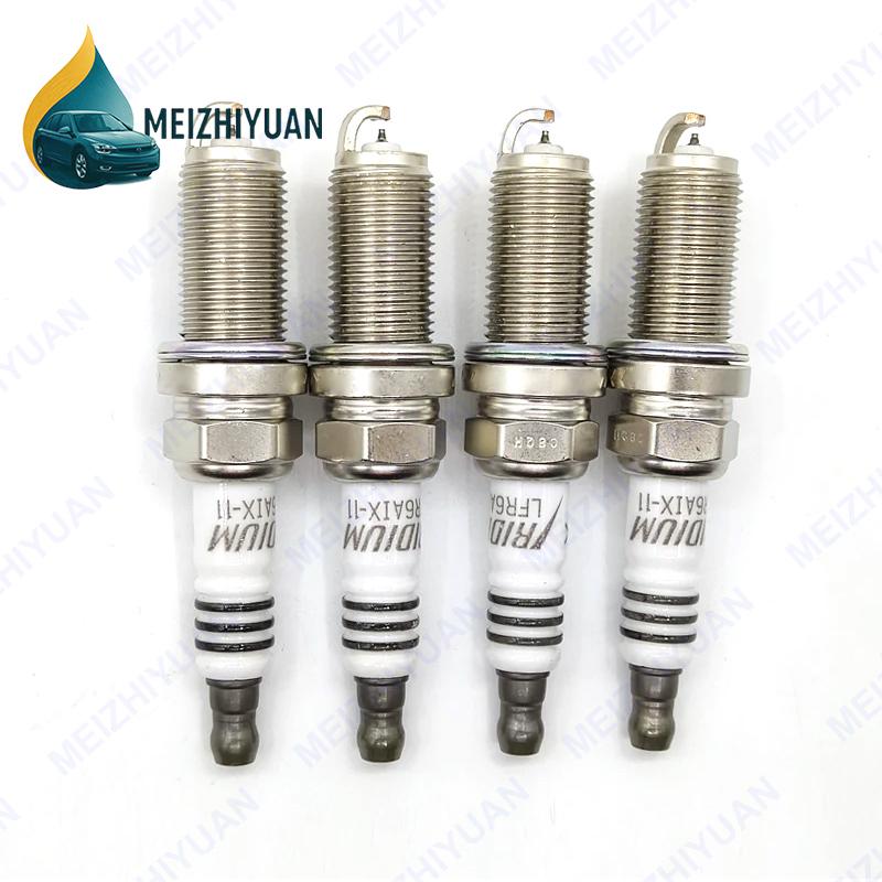 4/8Pcs 6619 LFR6AIX-11 Iridium Spark Plug for Toyota FJ CRUISER HIACE 4 RUNNER Lexus IS LS RX GX GS Land Rover FREELANDER