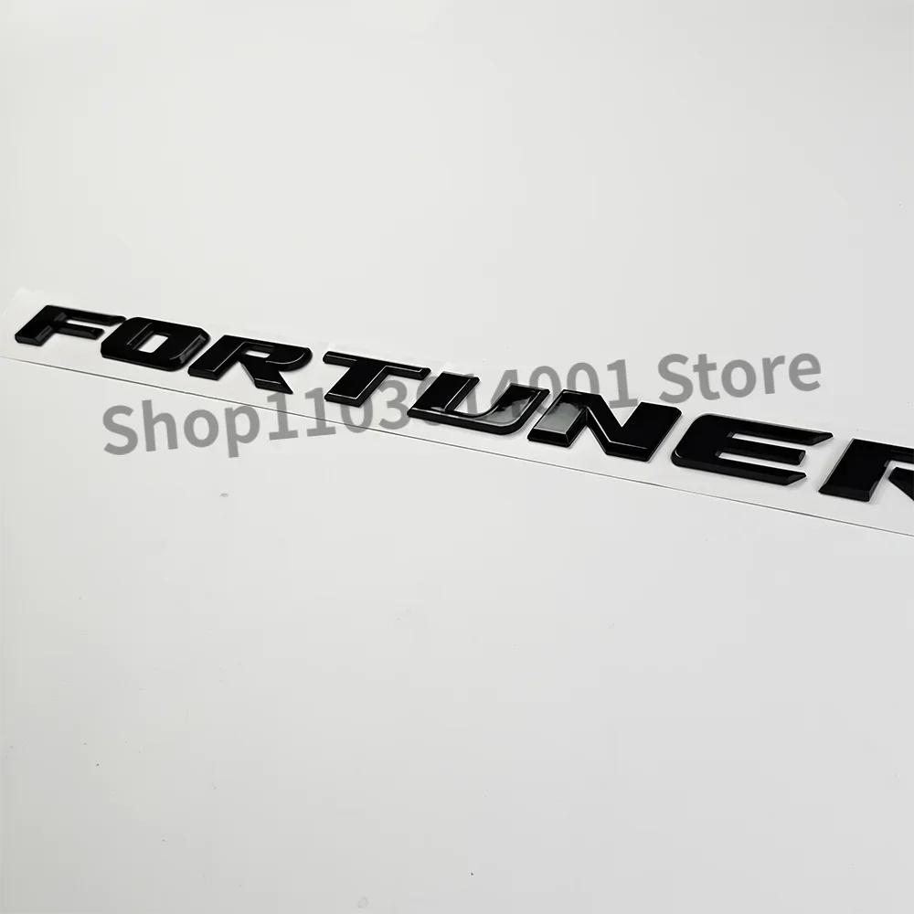 

1 шт. 3D ABS Наклейки с буквами FORTUNER Эмблема для Toyota Fortuner Автомобиль Передний капот Решетка радиатора Багажник Значок Автоаксессуары trunk