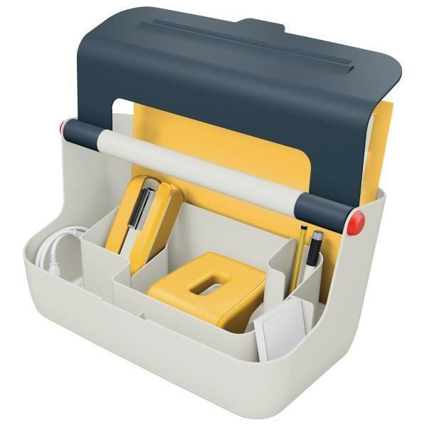 Boite de rangement - Leitz - Cosy - Gris - ABS durable - Compartiments astucieux