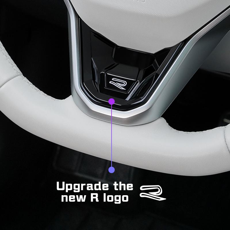 2026 Hot For Volkswagen VW New R R-Line Logo Car Steering Wheel Decoration Cover Accessories For VW Polo Golf MK4 Passat Tiguan