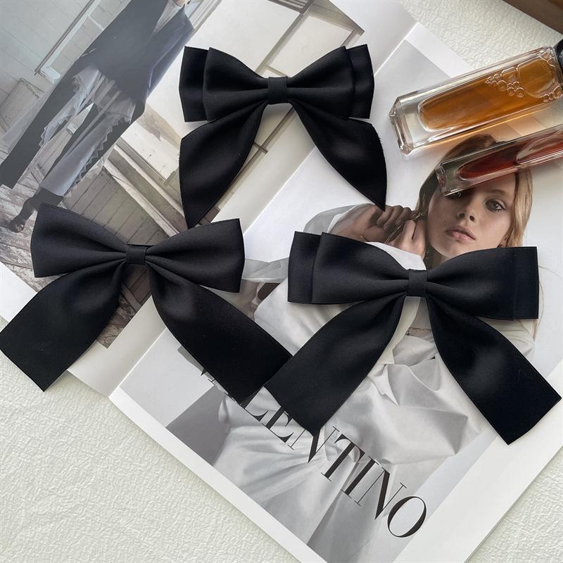 Černá Univerzální Mašle Brož Dámský Kolejní Styl Límcové Špendlíky Pro Ženy Elegantní Oblek Košile Doplňky Oblečení