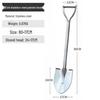 Heavy-Duty Stainless Steel Garden Shovel