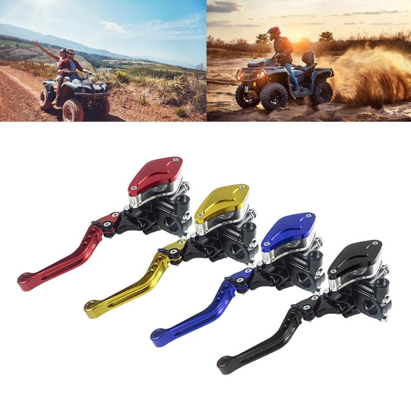 Universal Motorcycle Adjustment Front Brake Masters Cylinder Clutch Lever for Dirt Bike with 7/8" 22mm Standard Handlebar