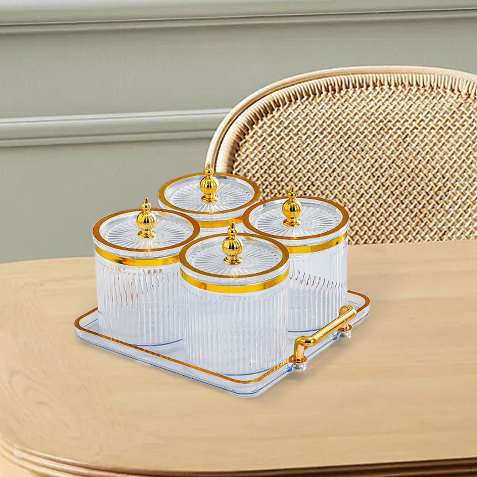 

Тарелка для сухофруктов, герметичная емкость, роскошное многофункциональное блюдо для конфет, орехов, с крышкой, сервировка закусок